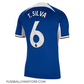 Chelsea Thiago Silva #6 Replik Heimtrikot 2023-24 Kurzarm